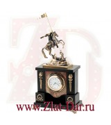Подарочные часы из яшмы ГЕОРГИЙ ПОБЕДОНОСЕЦ Златоуст Арт:0721342