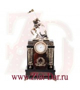 Подарочные часы из яшмы ГЕОРГИЙ ПОБЕДОНОСЕЦ Златоуст Арт:0721350
