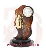 Подарочные часы из яшмы ЖУК Златоуст Арт:072324
