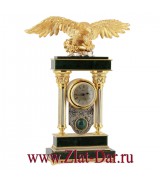 Подарочные часы из нефрита ОРЁЛ Златоуст Арт:072415
