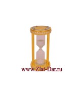 Подарочные часы песочные 011.7-71 Позолота Златоуст