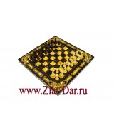 Подарочные шахматы янтарные 05350 АРАБЕСКИ МАРИН