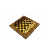 Подарочные шахматы янтарные АРАБЕСКИ-ТИНА(М) Арт:05361М